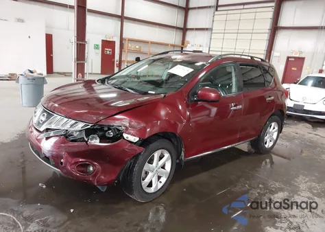 2009 Nissan Murano Sl z USA, uszkodzony, nr VIN JN8AZ18U79W016945